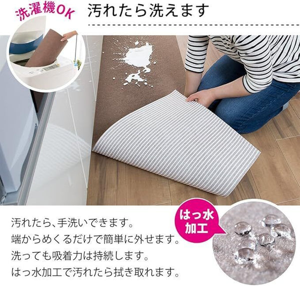 【日本製 | 防水防臭】Sanko 可水洗廚房墊 防滑 Sanko Kitchen Mat Anti-slip Kitchen Mat
