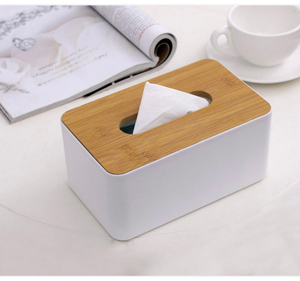 木蓋紙巾盒 wooden cover tissue box