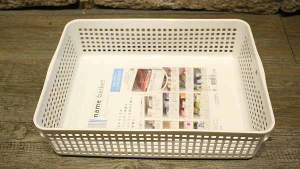 日本INOMATA收納籃 (白色) Japan INOMATA storage basket(White)