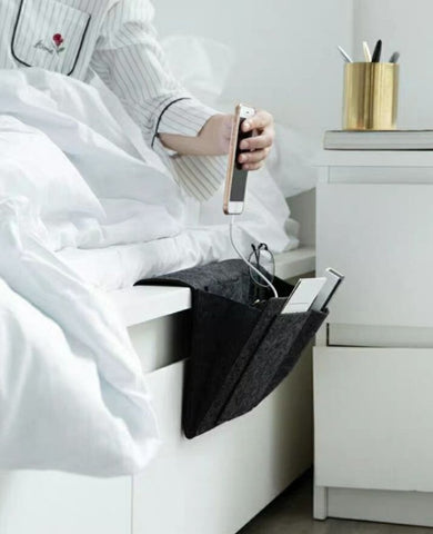 毛氈床頭收納袋 Bedside hanging storage bag