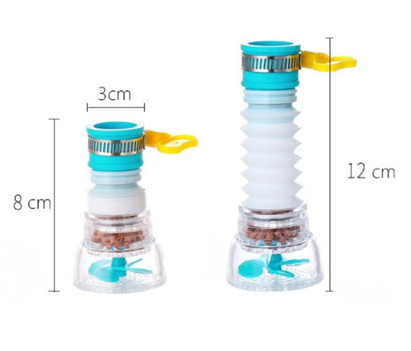水龍頭旋轉過濾器 rotating Splash-proof water filter water purifier