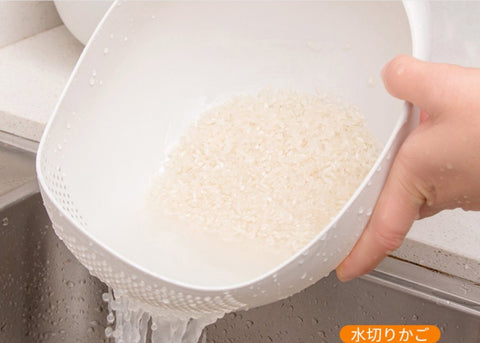 KINBATA - 日本多功能洗米籃 Japan KINBATA Rice Washing Basket