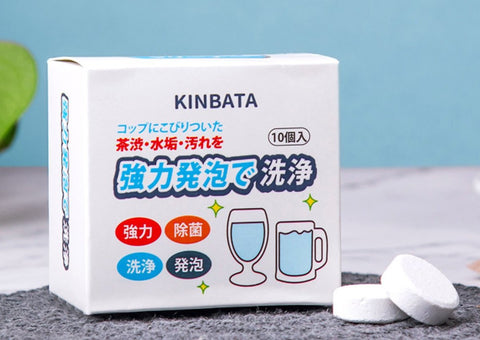 KINBATA - 日本茶漬專用清潔片 japan KINBATA cleansing effervescent tablets