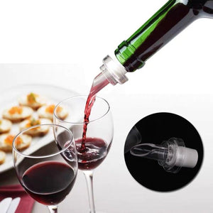 日本KM 密封紅酒塞 葡萄酒瓶塞 倒酒器  JAPAN KM wine stopper red wine deflector lid with pourer