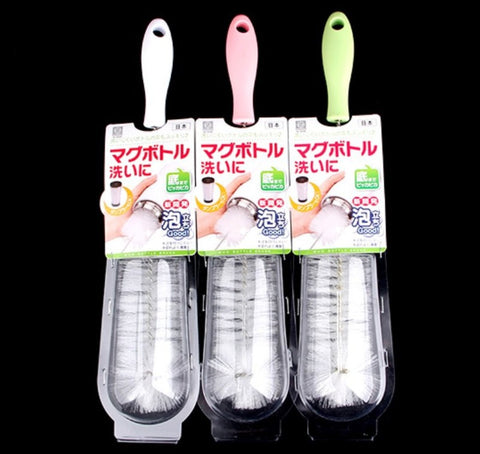 日式水杯清潔刷 尼龍毛保溫杯刷 水瓶清潔刷 (1個裝) Bottle Brush Cleaner (1pcs)