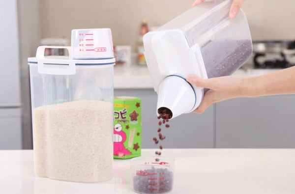 NISHIKI全密封計量米箱 NISHIKI fully sealed rice box