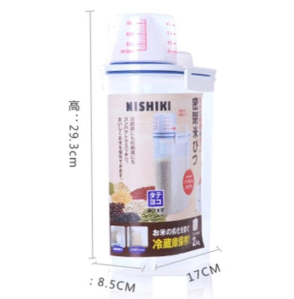 NISHIKI全密封計量米箱 NISHIKI fully sealed rice box