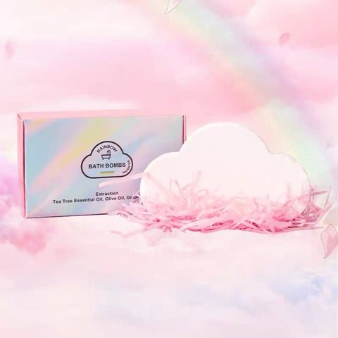 彩虹浴球浴鹽 rainbow bath bombs