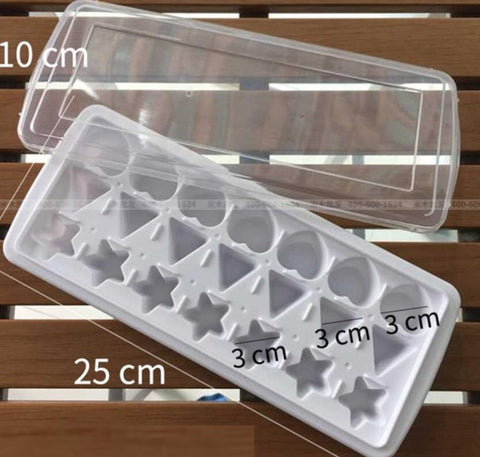 帶蓋21格冰格  21-cell ice tray with lid