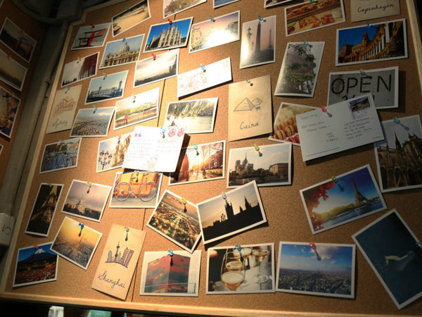 木框水松板 通告板 留言板 照片牆 Message Pushpin board Cork board Wooden frame notice board