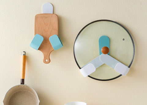 可調節旋轉鍋蓋架 Adjustable rotating pot cover rack