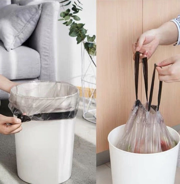 [4卷] 加厚抽繩垃圾袋 (自動收口) (4pieces) Rope garbage bag rubbish bags