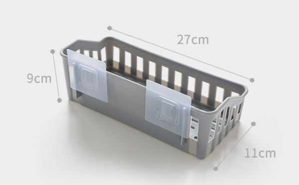 免打孔浴室置物 punch-free bathroom shelf storage basket