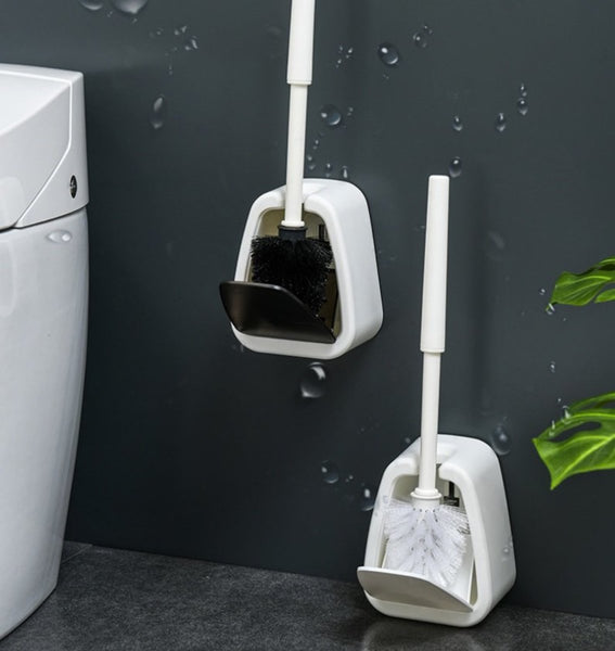 免穿孔牆掛式洗手間馬桶刷 Wall-mounted toilet cleaning brush