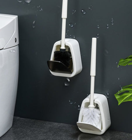 免穿孔牆掛式洗手間馬桶刷 Wall-mounted toilet cleaning brush