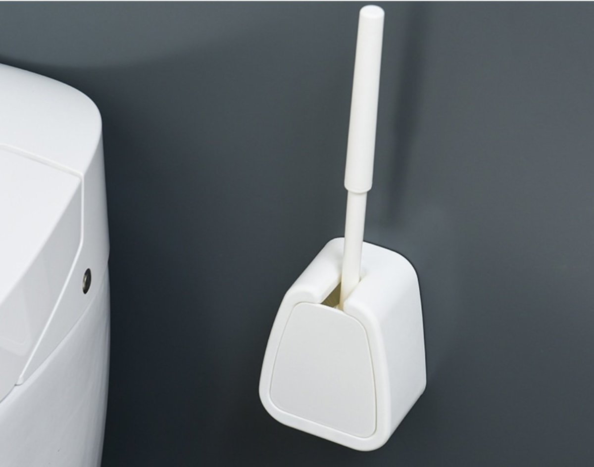 免穿孔牆掛式洗手間馬桶刷 Wall-mounted toilet cleaning brush