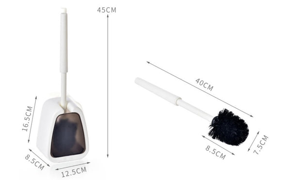 免穿孔牆掛式洗手間馬桶刷 Wall-mounted toilet cleaning brush