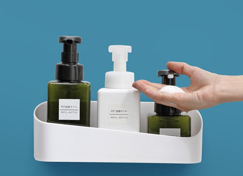 無痕免釘長型收納架 Nail-free Drill-free Storage Rack
