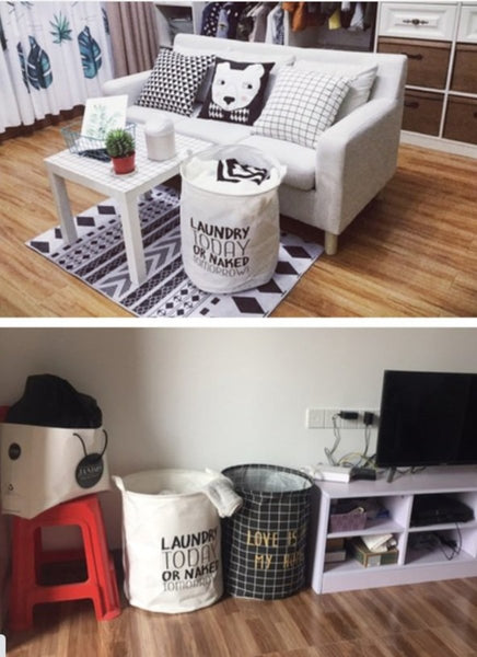 玩味洗衣收納籃 laundry basket storage bucket for clothes