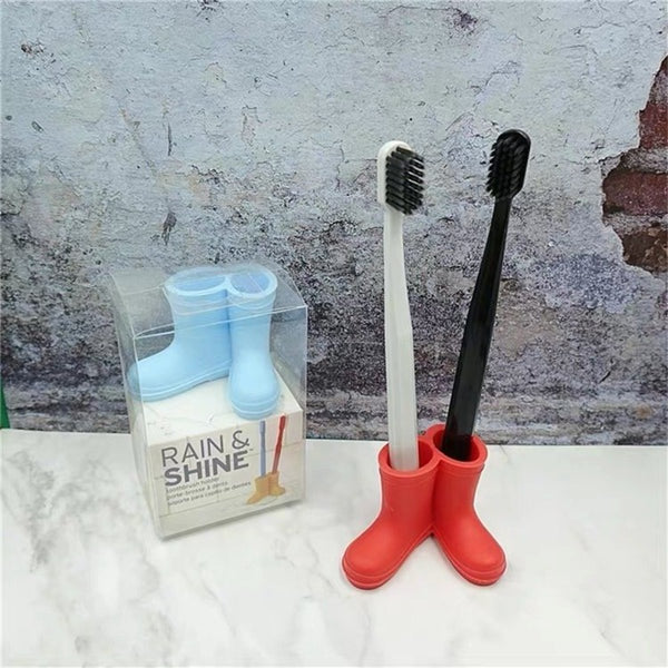 矽膠雨鞋牙刷架座 Silicone mini rain boots toothbrush holder