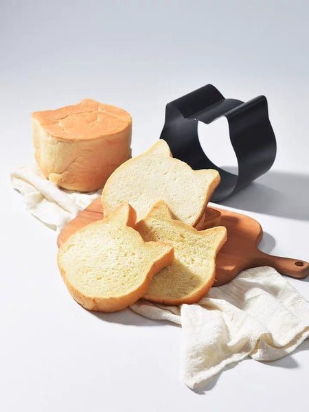 貓形吐司模 卡通麵包模 Cat shape cartoon bread Mold