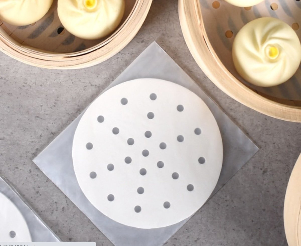(50張) 帶孔不粘底牛油紙 (50pcs) Multipurpose butter paper
