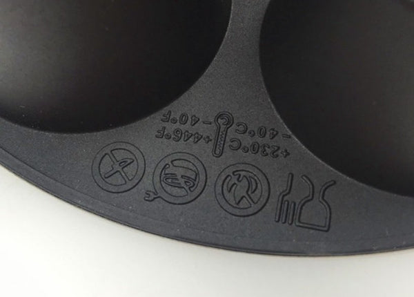 7孔圓形矽膠蛋糕模 7 hole silicone muffin cake cups baking & air fryer cake mold