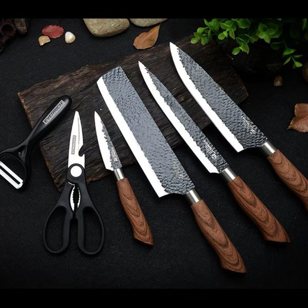 Cutlery 料理刀具套裝 Everrich kitchen knives set