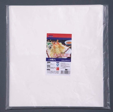 日本天婦羅烘培吸油紙 Oil-Absorbing Paper For Fried Food and Tempura