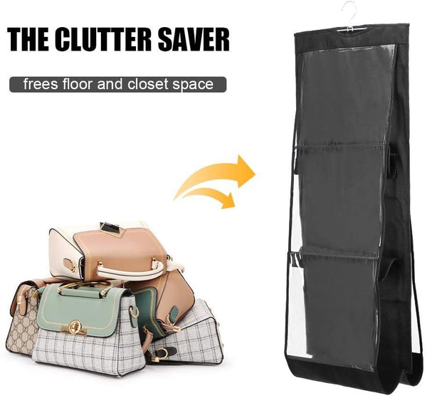多層手袋收納掛袋 Hanging Handbag Organizer handbag