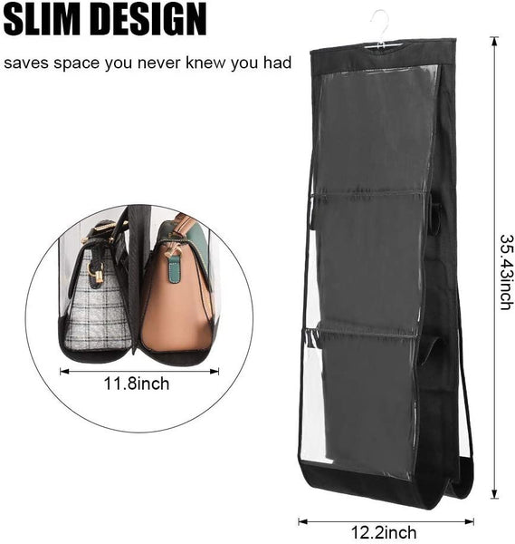 多層手袋收納掛袋 Hanging Handbag Organizer handbag