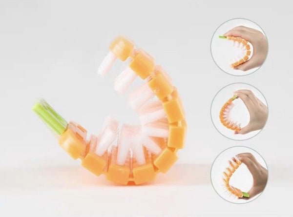 日本製蔬果清洗刷 (可彎曲) Japan Flexible Fruit and Vegetable Brush