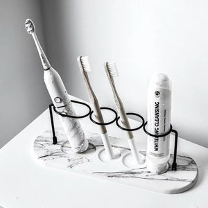 雲石紋珪藻土牙刷架 Diatomite Toothbrush Stand