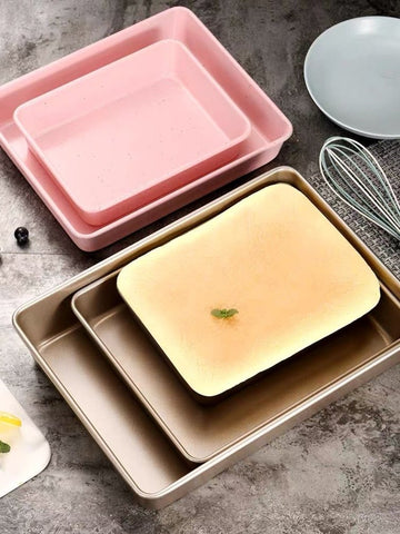 長形烤盤 長方形炸模 烤箱 麵包模 Rectangle Baking Cake Pans Cookie Sheets Tray