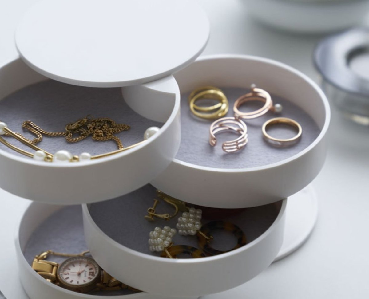 歐風旋轉首飾盒 Jewelry Organizer Box