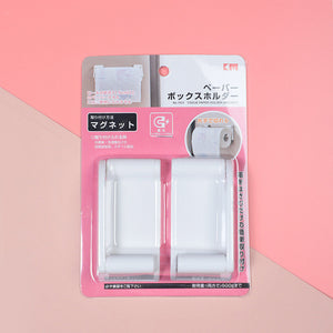 日本吸磁式紙巾架  (可吸在雪櫃門)  Japan magnetic tissue paper holder