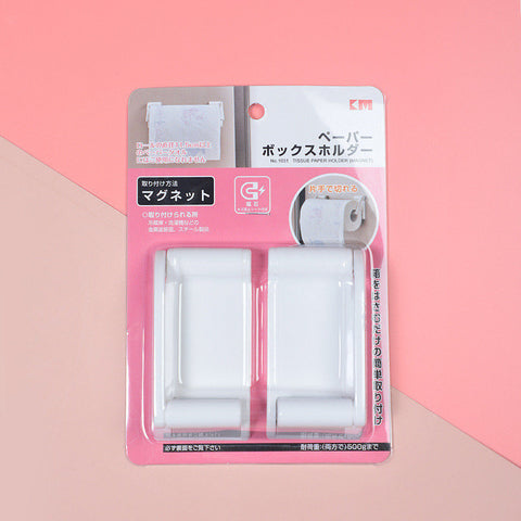 日本吸磁式紙巾架  (可吸在雪櫃門)  Japan magnetic tissue paper holder