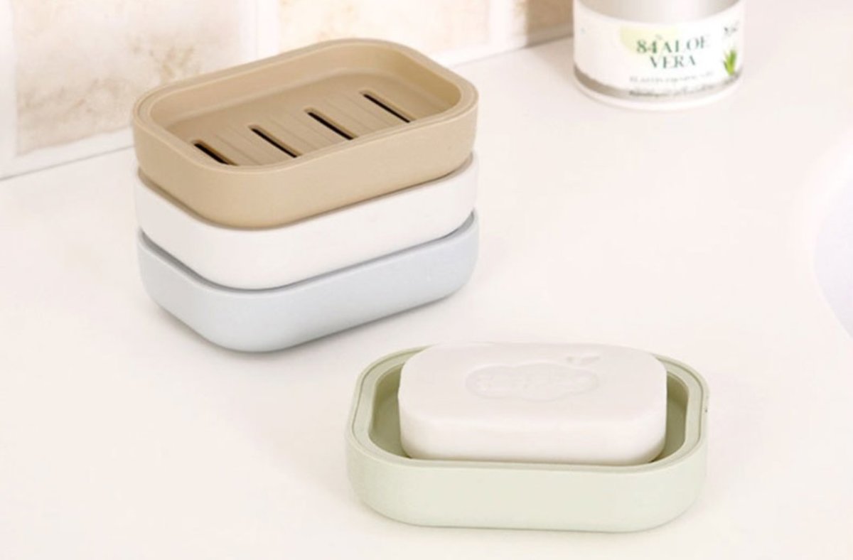 雙層帶蓋香皂盒 Double-layer soap box with lid