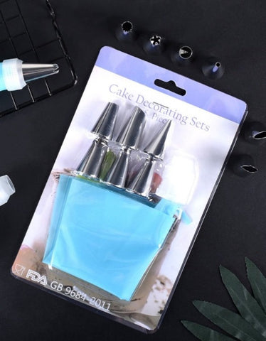 六合一蛋糕裱花袋套装 6-pack Cake Decorating Supplies Kit