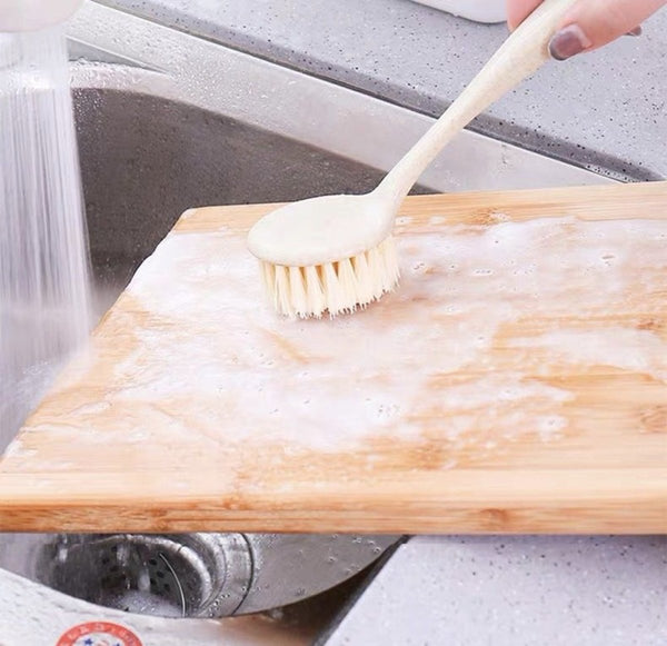 去污長柄椰棕洗鍋刷 Pot and Pan Cleaning Brush