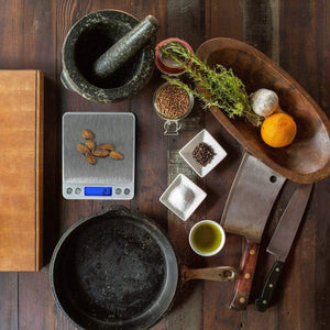 高精度電子秤 (連透明秤盤2個) (3pcs) Digital Kitchen Scale