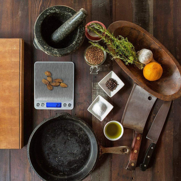 高精度電子秤 (連透明秤盤2個) (3pcs) Digital Kitchen Scale