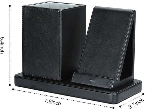 無線充電座連筆筒 Pen Holder with Wireless Charger