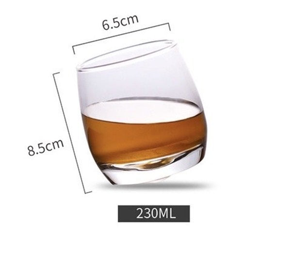 不倒翁玻璃酒杯 Creative wine glasses
