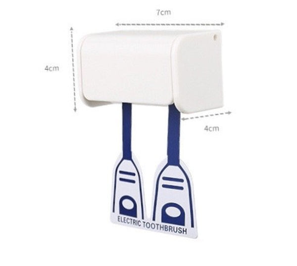 日式無痕黏貼電動牙刷架 electric toothbrush holder Wall Mounted