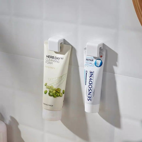 日本KM無痕牙膏架 JAPAN KM Toothpaste Wall Holder