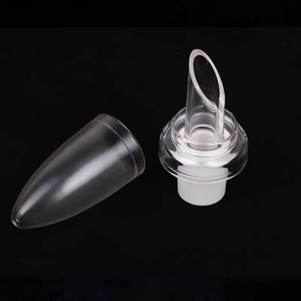 日本KM 密封紅酒塞 葡萄酒瓶塞 倒酒器  JAPAN KM wine stopper red wine deflector lid with pourer