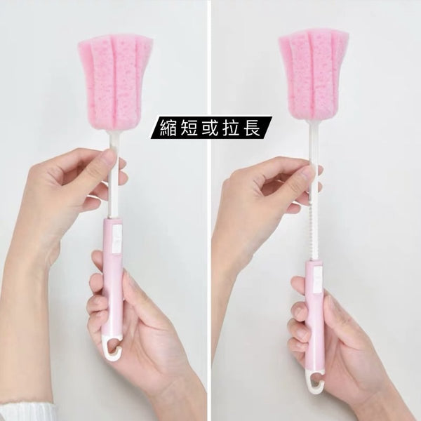 日本製造長柄海綿頭杯刷 Long-Handle Sponge Head Cup Brush