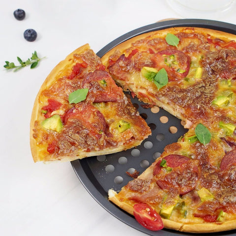 圓形帶孔披薩烤盤 Round Shape Pizza Pan with Holes
