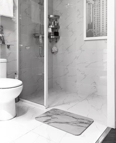 雲石紋硅藻土地墊 Quick Dry Diatomite Bath Mat Marble